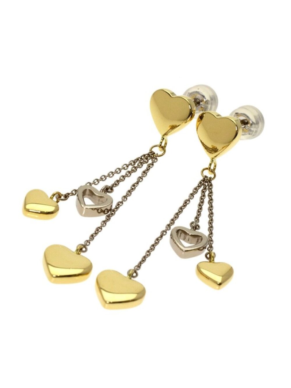 Tiffany & Co Multi Heart Drop Earrings